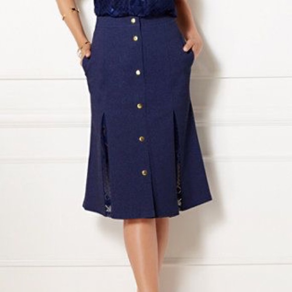 Eva Mendes midi skirt